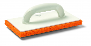 Schuurbord sponsrubber oranje - Schilder- en behanggereedschappen - Schuller