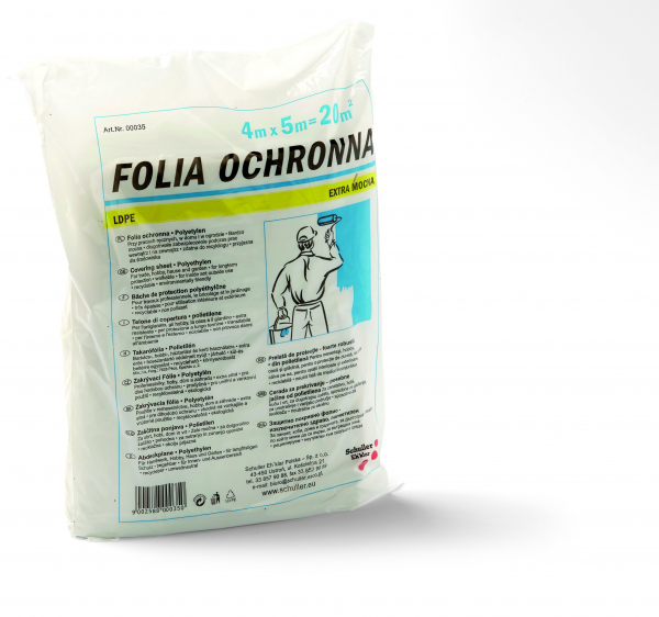 Folia ochronna EXTRA MOCNA 40 my - PRODUKTY LOKALNE  - Schuller