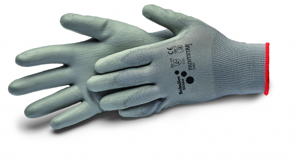 Handschoen pu soft touch, grijs - Bescherming (PBM) - Schuller