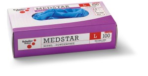 Set mănuşi ”MEDSTAR NITRIL PF” - Articole de protecţie - Schuller
